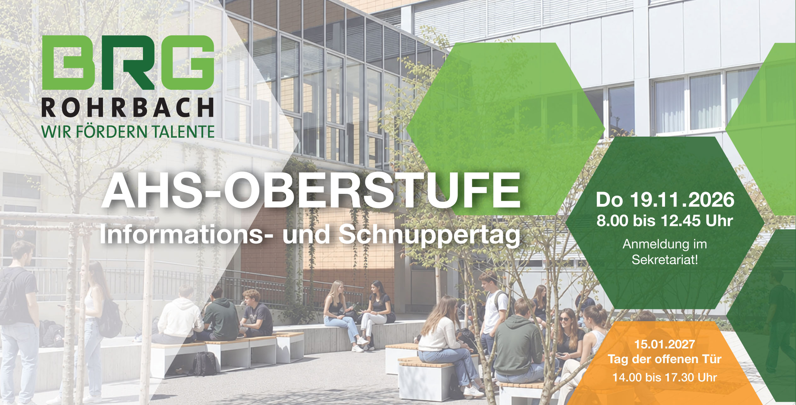 Ganz neu_Flyer Oberstufentag SJ2026_27 Vorderseite_ganz neu